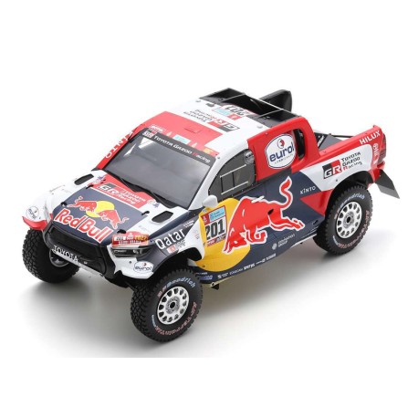 Toyota GR DKR Hilux T1+ 201 Winner Rallye Dakar 2022 Nasser Al-Attiyah - Mathieu Baumel Spark 18S319