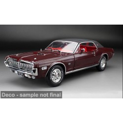 Mercury Cougar XR7G 1968 dark Red Sunstar SUN1574
