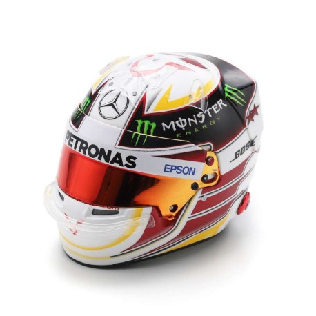 Casque Helmet 1/5 Lewis Hamilton Mercedes F1 USA World Champion 2015 Spark 5HF170