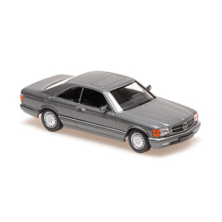 Mercedes Benz 560 SEC C126 1980 Grey Met Minichamps 940035122