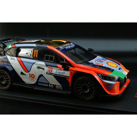 Hyundai i20 N Rally1 11 Rallye de Croatie 2024 Neuville - Wydaeghe IXO 18RMC203