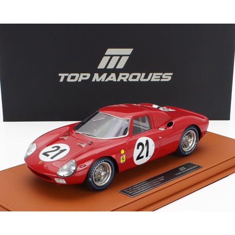 Ferrari 250LM 3.3L V12 21 Winner 24 Heures du Mans 1965 Top Marques TOP137A
