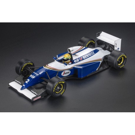 Williams FW16 with driver 2 Ayrton Senna F1 Italie 1994 GP Replicas GP174BWD