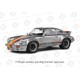 Porsche&nbsp;911 930 KSR Kremer Coupe 1973 Silver Solido S1801120