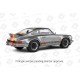 Porsche&nbsp;911 930 KSR Kremer Coupe 1973 Silver Solido S1801120