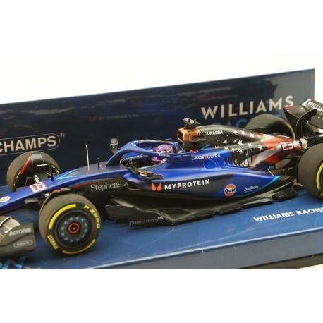 Williams Mercedes FW45 23 Alex Albon F1 Austin 2023 Minichamps 417231923