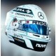 Casque Helmet 1/5 George Russell Mercedes F1 Qatar 2024 Spark 5HF181