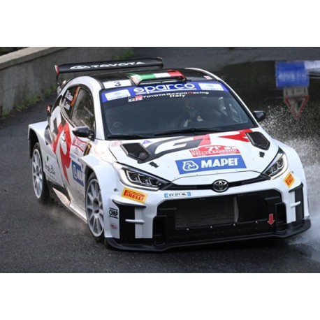 Toyota Yaris Rally2 3 Winner Rallye de Sanremo 2024 G. Basso - L. Granai Spark S6870