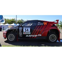 Toyota Yaris Rally2 54 3rd Rallye d'Hokkaido 2024 F. Nutahara - S. Azuma Spark S6876