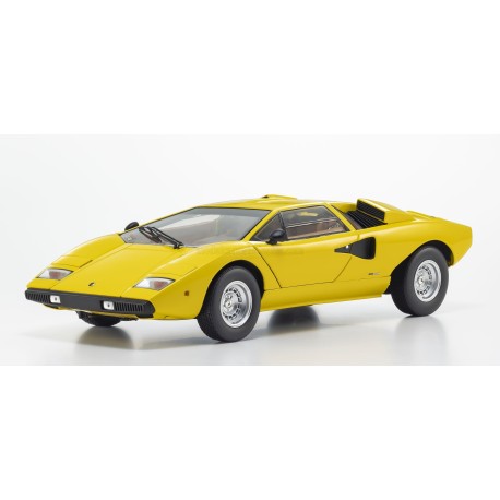 Lamborghini Countach LP400 1974 Yellow Kyosho 08321YT