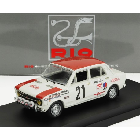 Fiat 128 night version 21 Rallye Monte Carlo 1970 Alain Jallot - Gerard Marion Rio Models 4747