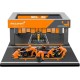 McLaren Mercedes MCL38 Diorama Garage Pit-Stop 4 Lando Norris F1 2024 Bburago 18-38451-N
