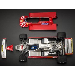 Ferrari 126 CK with openings 27 Gilles Villeneuve F1 3rd Canada 1981 GP Replicas GPFTMV001A