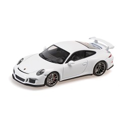 Porsche 911 991 GT3 2012 White Minichamps 410062026