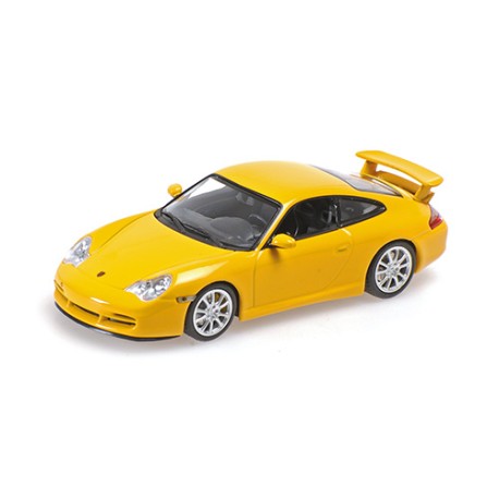 Porsche 911 GT3 2003 Yellow Minichamps 400062028