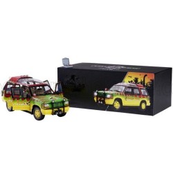 Ford USA Explorer 4x4 Jurassic Park Movie 1995 Red Green Yellow Jada 253255100