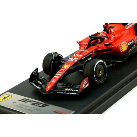 Ferrari&nbsp;SF-23 16 Charles Leclerc F1 4ème Singapour 2023 Looksmart LSF1055