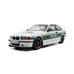 BMW M3 E36 Coupe Polizei 1991 White Green Solido S1803915