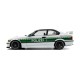 BMW M3 E36 Coupe Polizei 1991 White Green Solido S1803915