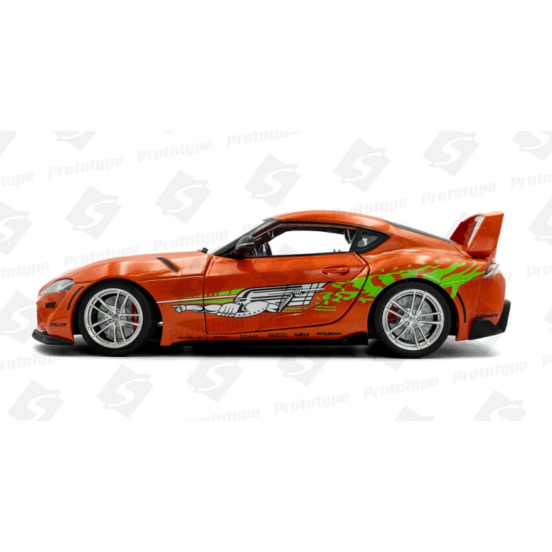 Solido Toyota Supra GR Tribute 2024 - Orange - 1/18 - Série Fast & Furious