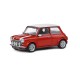 Mini Cooper Sport 1997 Red White Solido S4316603