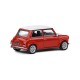 Mini Cooper Sport 1997 Red White Solido S4316603