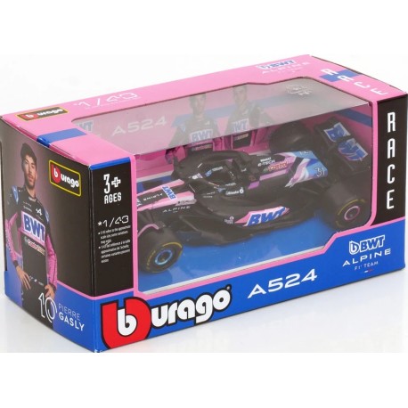 Alpine&nbsp;A524 31 Esteban Ocon F1 2024 Bburago BU38219-O