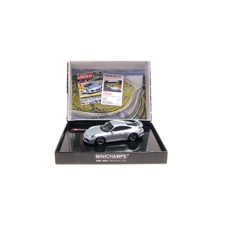 Porsche 911 991 GT3 Sport Auto 2012 Silver Minichamps 410062025