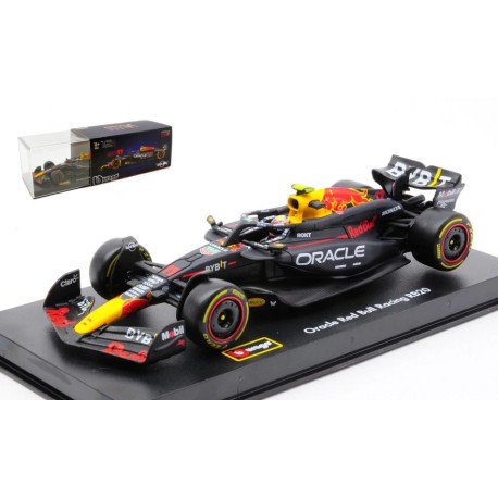 Red Bull&nbsp;RB20 - with Driver and Showcase 11 Sergio Perez F1 2024 Bburago BU38098-P
