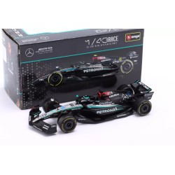 Mercedes F1 W15 63 George Russell F1 2024 Bburago BU38208-R