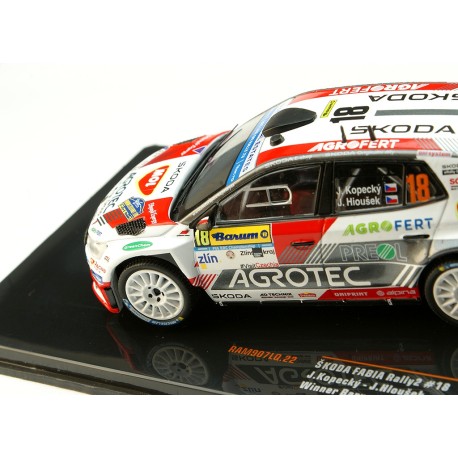 Skoda Fabia Rally2 18 Barum Rally 2023 J. Kopecky - J. Hlousek IXO RAM907