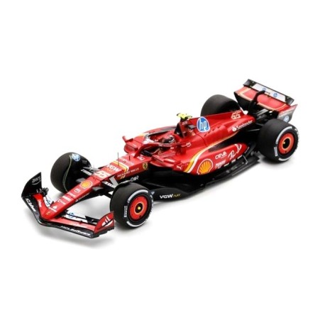 Ferrari SF-24 55 Carlos Sainz Jr F1 3ème Monaco 2024 Looksmart LSF1064