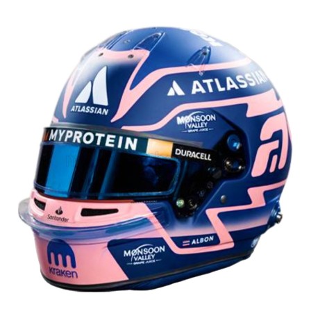 Casque Helmet 1/5 Alexander Albon Williams F1 2025 Spark 5HF190