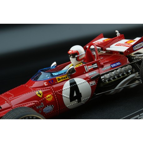 Ferrari&nbsp;312B with driver 4 Clay Regazzoni F1 Winner Italie 1970 GP Replicas GP154CWD
