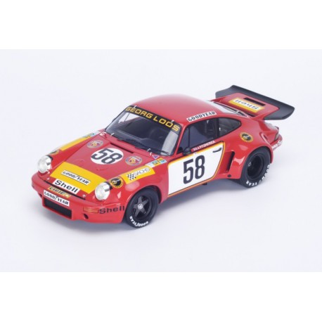 Miniature Spark 1/43 Porsche 911 RSR 3.0 N°50, 24h Du Mans 1975, Prévente