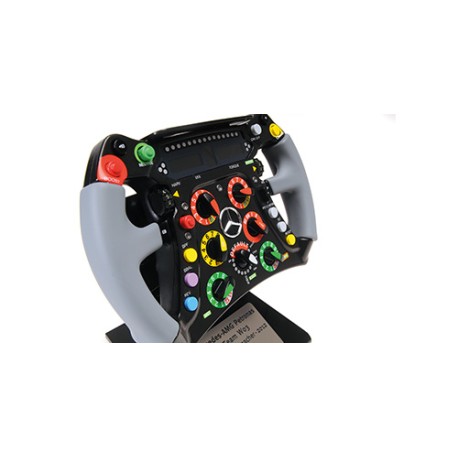Steering Wheel Volant Mercedes AMG F1 W03 7 F1 2012 Michael Schumacher Minichamps 251120007