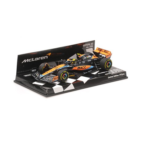 McLaren Mercedes MCL60 4 Lando Norris F1 Australie 2023 Minichamps 537234704