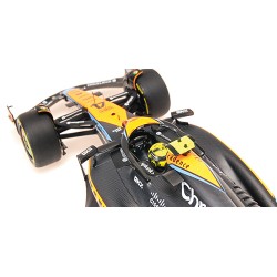 McLaren Mercedes MCL60 4 Lando Norris F1 2ème Hongrie 2023 Minichamps 537233004