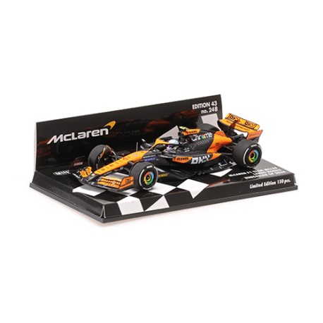 McLaren Mercedes MCL38 4 Lando Norris F1 Hongrie 2024 Minichamps 537245604
