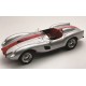 Ferrari 250tr 3.0l V12 Pontoon Fender Testarossa Spider Street Version 1958 Silver Red Tecnomodel TM18-254M