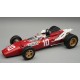 Ferrari 312 with driver 10 Mike Parkes F1 Nurburgring 1966 Tecnomodel TMD18-318D