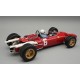 Ferrari 312 with driver 6 Ludovico Scarfiotti F1 Winner Italie Monza 1966 Tecnomodel TMD18-318A