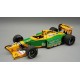 Benetton Ford B192 19 Alex Zanardi F1 Test Barcelone 1992 Tecnomodel TM18-374C