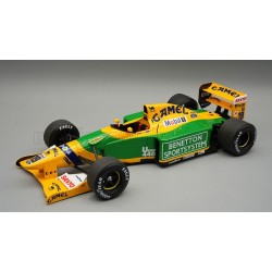 Benetton Ford B192 19 Alex Zanardi F1 Test Barcelone 1992 Tecnomodel TM18-374C