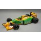 Benetton Ford B192 19 Michael Schumacher F1 Winner Belgique Spa 1992 Tecnomodel TM18-374A