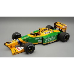 Benetton Ford B192 19 Michael Schumacher F1 Winner Belgique Spa 1992 Tecnomodel TM18-374A