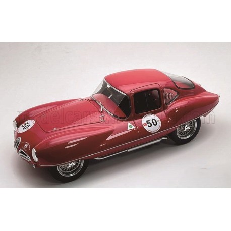 Alfa Romeo C2 Disco Volante Coupe n50 La Festa Mille Miglia 1973 Rosso Alfa Tecnomodel TM18-329B