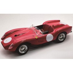 Ferrari 250tr 3.0l V12 Pontoon Fender Testarossa Spider Press Version Clienti Corsa 1958 Red White Tecnomodel TM18-254N