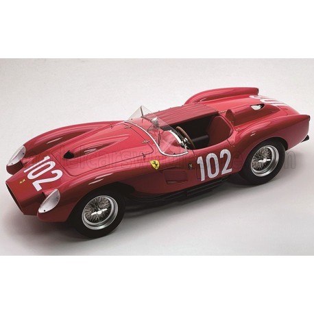 Ferrari 250tr 3.0l V12 Pontoon Fender Testarossa Spider 102 3rd Targa Florio 1958 Von Trips - Hawthorn Tecnomodel TM18-254H