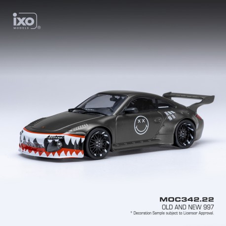 Porsche 911 997 Old & New 2020 Grey IXO MOC342